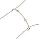 3 - Aizza (5 Stn/3.4mm) Petite Yellow Sapphire and Diamond on Cable Bracelet 