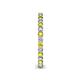 5 - Tiffany 2.00 mm Yellow and White Lab Grown Diamond Eternity Band 