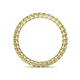 4 - Tiffany 2.00 mm Yellow and White Lab Grown Diamond Eternity Band 