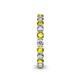 5 - Tiffany 2.80 mm Yellow and White Lab Grown Diamond Eternity Band 