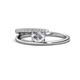 1 - Linnea Bold Oval Diamond Bypass Promise Ring 