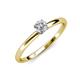 3 - Livana Round IGI Certified Lab Grown Diamond 0.75 ct Solitaire Engagement Ring 