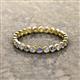 2 - Arria 2.40 mm Iolite and Lab Grown Diamond Eternity Band 