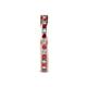 5 - Celina 2.00 mm Round Ruby and Lab Grown Diamond Eternity Band 