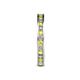 5 - Celina 2.00 mm Round Yellow Sapphire and Lab Grown Diamond Eternity Band 