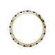 4 - Audrey 2.00 mm Blue Sapphire and Diamond Eternity Band 