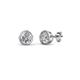 Carys Diamond (3mm) Solitaire Stud Earrings 
