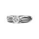 1 - Kayla Signature Diamond Solitaire Plus Engagement Ring 