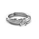 3 - Kayla Signature Diamond Solitaire Plus Engagement Ring 