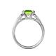 5 - Alana Signature Peridot and Diamond Engagement Ring 