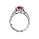 5 - Alair Signature Ruby and Diamond Engagement Ring 