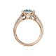 5 - Alair Signature Aquamarine and Diamond Engagement Ring 
