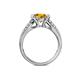 5 - Alair Signature Citrine and Diamond Engagement Ring 