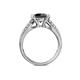 5 - Alair Signature Black and White Diamond Engagement Ring 