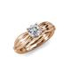 4 - Kayla Signature Diamond Solitaire Plus Engagement Ring 