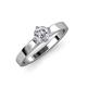 4 - Neve Signature Diamond 4 Prong Solitaire Engagement Ring 