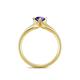 5 - Neve Signature Iolite 4 Prong Solitaire Engagement Ring 