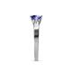 6 - Neve Signature Tanzanite 4 Prong Solitaire Engagement Ring 
