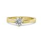 1 - Neve Signature Diamond 4 Prong Solitaire Engagement Ring 