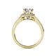 5 - Levana Signature Lab Grown and Mined Diamond Halo Engagement Ring 