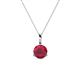 Sheryl 5.80 mm Ruby Solitaire Pendant 