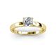 2 - Annora 1.00 ct IGI Certified Lab Grown Diamond Round (6.50 mm) Solitaire Engagement Ring 