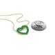 4 - Zayna Emerald Heart Pendant 