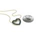 4 - Zayna Blue Diamond Heart Pendant 