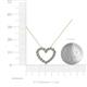 5 - Zayna Diamond Heart Pendant 