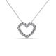 2 - Zayna Diamond Heart Pendant 