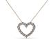2 - Zayna Diamond Heart Pendant 
