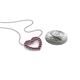 4 - Zayna Rhodolite Garnet Heart Pendant 
