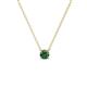 1 - Juliana 4.00 mm Round Lab Created Alexandrite Solitaire Pendant Necklace 