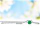 2 - Juliana 4.00 mm Round Emerald Solitaire Pendant Necklace 