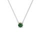 1 - Juliana 4.50 mm Round Lab Created Alexandrite Solitaire Pendant Necklace 