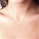 5 - Juliana 4.50 mm Round Lab Grown Diamond Solitaire Pendant Necklace 