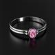 2 - Diana Desire Oval Cut Pink Sapphire Solitaire Engagement Ring 