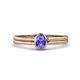 1 - Diana Desire Oval Cut Tanzanite Solitaire Engagement Ring 