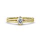 1 - Diana Desire Oval Cut Diamond Solitaire Engagement Ring 