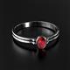 2 - Diana Desire Oval Cut Ruby Solitaire Engagement Ring 