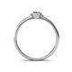 4 - Diana Desire Oval Cut Blue Sapphire Solitaire Engagement Ring 