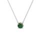 1 - Juliana 5.40 mm Round Lab Created Alexandrite Solitaire Pendant Necklace 