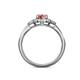 5 - Kyra Signature Morganite and Diamond Engagement Ring 