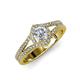 4 - Meryl Signature Diamond Engagement Ring 