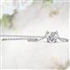 2 - Juliana 1.25 ctw GIA Certified Natural Diamond Solitaire Pendant Necklace 