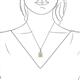 3 - Angela Peridot and Diamond Pendant 