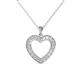 1 - Naomi Diamond Heart Pendant 