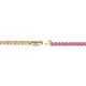 2 - Izarra 2.00 mm Pink Sapphire Eternity Tennis Bracelet 