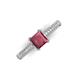 3 - Serina Classic Princess Cut Lab Created Ruby and Round Diamond 3 Row Micro Pave Shank Engagement Ring 