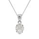 1 - Kelyn AGS Certified Round, Princess & Marquise Diamond Pendant 